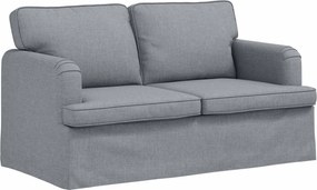 vidaXL Canapea Gri deschis 144 x 80 x 85 cm țesătură