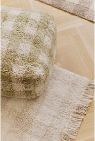 Fotoliu puf pentru copii verde Vichy – Lorena Canals