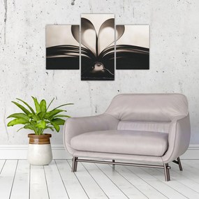 Tablou cu carte (90x60 cm)