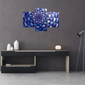 Tablou cu structura balonului zburător (90x60 cm)