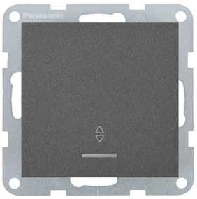 Intrerupator cap scara cu led 10A, IP20, Grafit, Panasonic Karre Plus 55