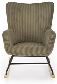 Scaun balansoar olive BELMIRO