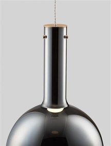 Pendul LED design decorativ NOSTOS Smokey Gray, NVL-9009222