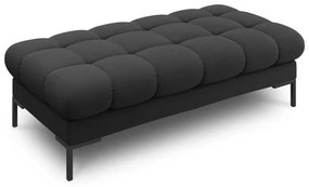 Banca tapitata Bali stofa/picioare negre – L133 x l62 x h41