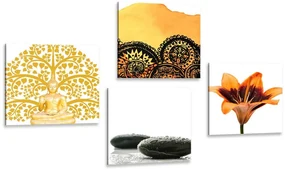 Set tablouri combinație Feng Shui