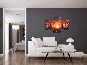 Tablou - Yoga în natură (90x60 cm)