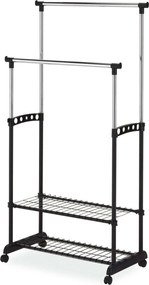 Suport umerase NOVA II BIS, negru, metal, 85x43x94/168 cm