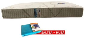 Set Saltea Latex Saltex 1400x2000 + Husa cu elastic