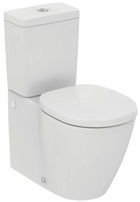 Vas wc stativ Ideal Standard Connect II AquaBlade alb lucios back to wall cu rezervor si capac inclus