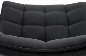 Scaun K332 velvet negru