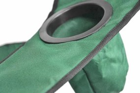 Scaun de camping pliabil DIVERO XL - verde