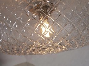 Plafoniera moderna design decorativ Venice auriu/transparent