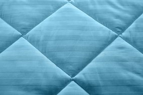 Pilota Alcam damasc, toamna / iarna, bambus, bleu ciel, 140x200 cm