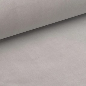 Scaun rabatabil Kronos Velvet, gri deschis
