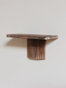 Raft de perete, din lemn, cu aspect vintage, Shadow