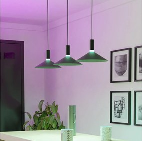 Eglo 902184 - Pendul suspendat pe cablu LED RGBW cu dimmer CONOMAVILLA-Z, 3xLED/7,5W/230V, negru