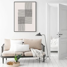 Poster - Abstracție pictată (A4)