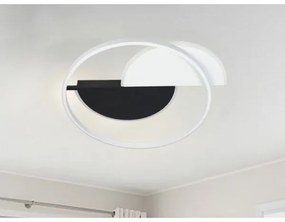 Plafonieră LED dimabilă LED/70W/230V 3000-6500K alb/negru + telecomandă