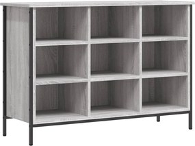 vidaXL Pantofar, gri sonoma, 100x35x70 cm, lemn compozit