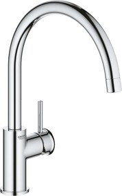 Baterie bucatarie Grohe Start Classic crom lucios cu pipa pivotanta