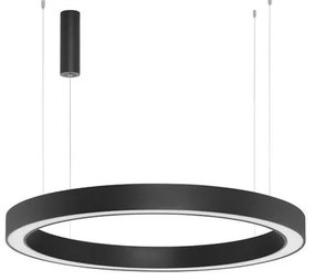 Pendul LED dimabil design modern MORBIDO negru 100cm