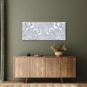 Tablou - Flori de perle (120x50 cm)