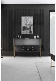 Măsuță consolă Luna 4 (auriu + antracit) . 1102308