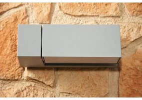 Aplică de exterior BORDER 1xE27/23W/230V IP44 gri Philips