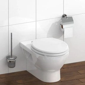 Schütte 84100-A - Capac WC cu închidere lentă SoftClose, din MDF, alb