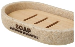 Set de accesorii de baie bej – Casa Selección