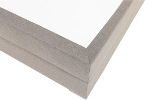 Pat tip BOXSPRING 140x200, taupe gri-maro, FERATA TV KOMFORT