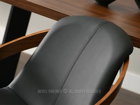 Scaun Lila K (negru + nuc). 1111105
