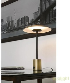 Veioza LED design deosebit HOSHI aurie/negru 28387