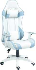 HOMCOM Scaun Gaming pentru computer din piele artificială | Aosom Romania