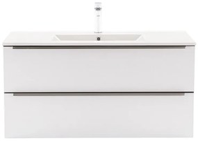 Dulap inferior Vario Trim 100 cu lavoar antracit-alb