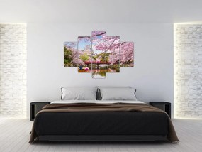 Tablou cu cireș japonez (150x105 cm)