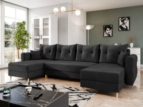 Colțar în formă de U Selva U (negru). Promo -17%. 1122958