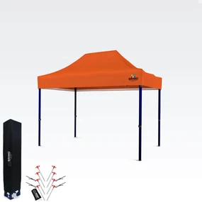 Pavilion de grădină 2x3m - fara 3 pereti - Portocaliu