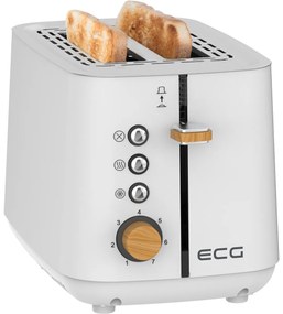 Prăjitor de pâine ECG ST 2768 Timber White