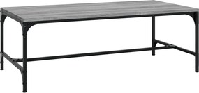 vidaXL Măsuță de cafea, gri sonoma, 100x50x35 cm, lemn prelucrat