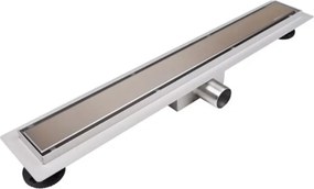 Set rigola pentru dus plus capac 60 cm Balneo Duplex Next inox  periat