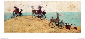 Imprimare de artă Sam Toft - Electric Bike Ride