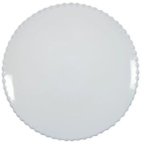 Farfurie din gresie ceramică Costa Nova Pearl, ⌀ 28 cm, alb