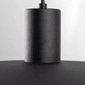 Lustră pe cablu ASTRA 1xE27/15W/230V d. 41 cm negru