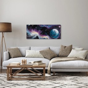 Tablou - Univers pictat (120x50 cm)
