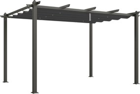 Outsunny Pergola cu Acoperis Retractabil de 3 x 4 (m) | Aosom Romania