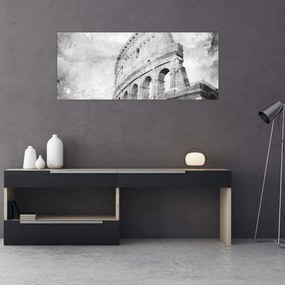 Tablou - Carte poștală de epocă a orașului N⁰1 (120x50 cm)