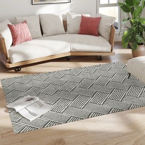 HOMCOM Covor salon 170 x 120 cm blănuri scurte lavabil în mașină hipoalergenic pentru sufragerie, dormitor, birou, gri | Aosom Romania