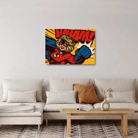 Tablou pe sticlă - Comix (70x50 cm)