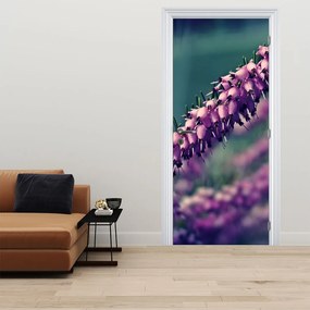 Fototapet pentru ușă - Lavandă (95x205cm)
